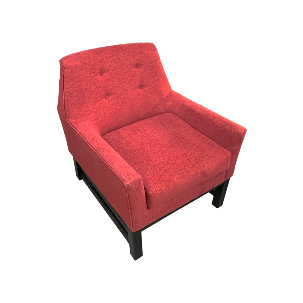 Lounge Chair w Black Legs